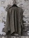 Mutedance 25 Spring/Summer Silk Checkered Cardigan MD-MD25SS136-GREY